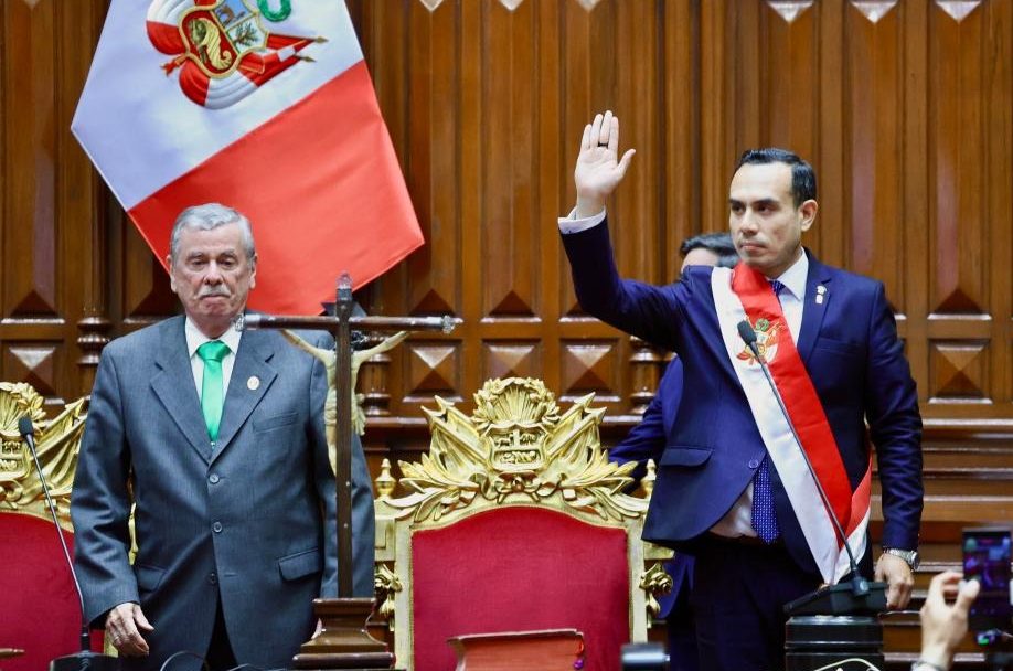 José Jerí, presidente de Perú