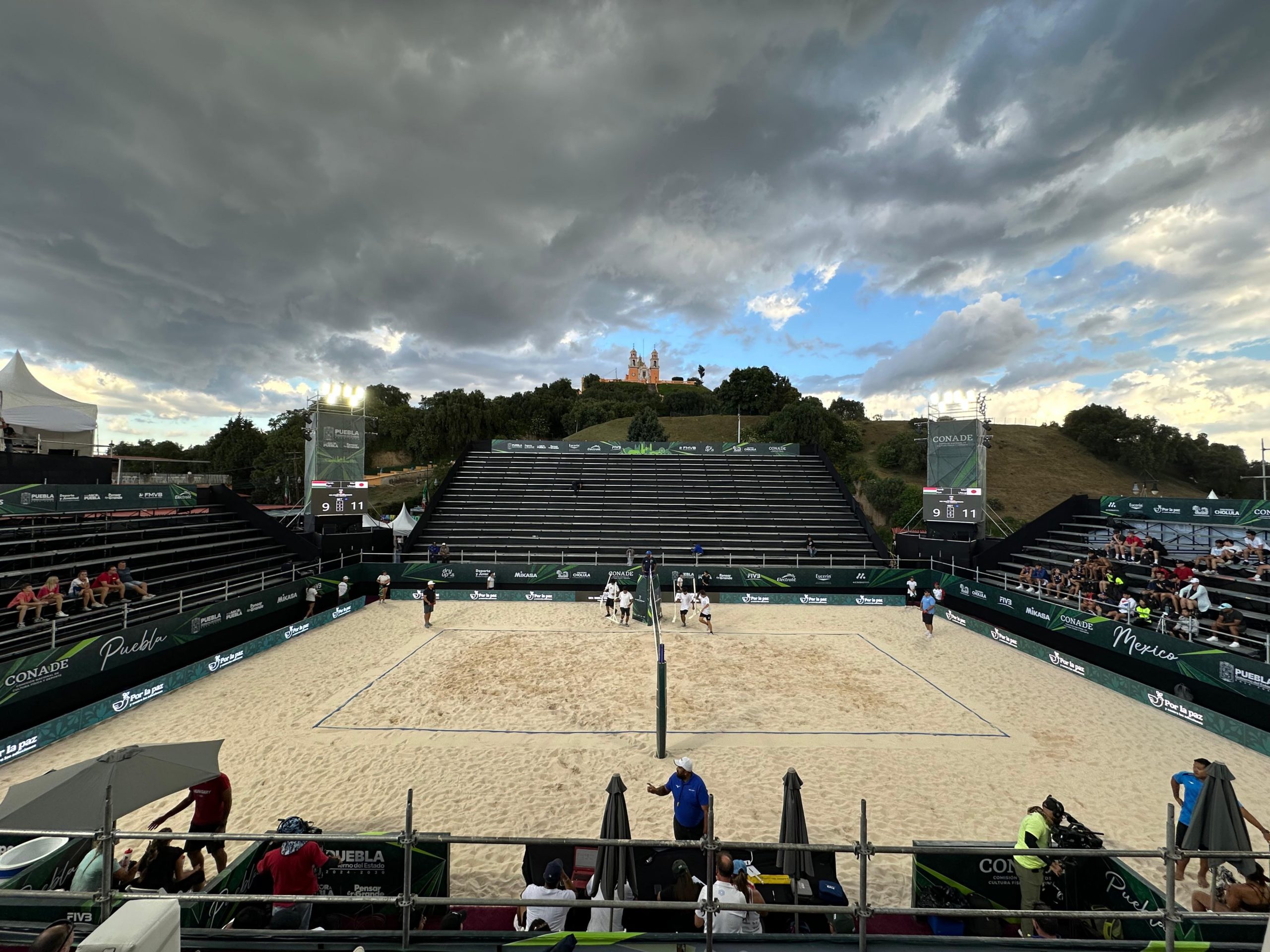Todo listo para el Mundial de Voleibol de Playa Sub-21 en San Pedro Cholula