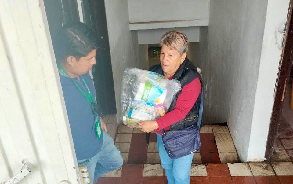 Entrega gobierno de Texmelucan 6 mil despensas a personas en situación de vulnerabilidad