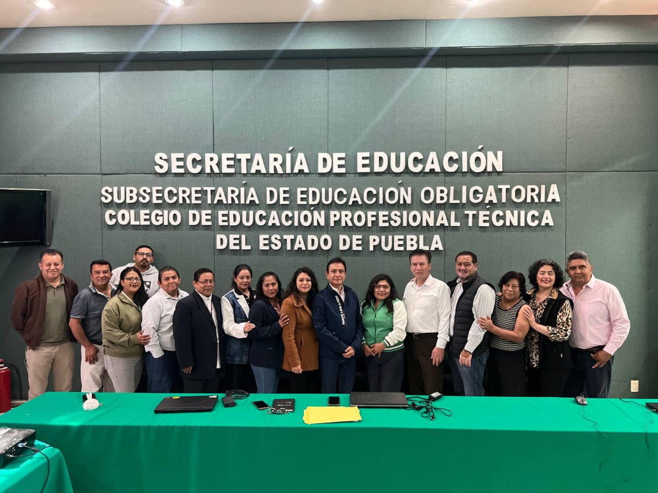 Conalep Puebla impulsa optimización de aprovechamiento académico