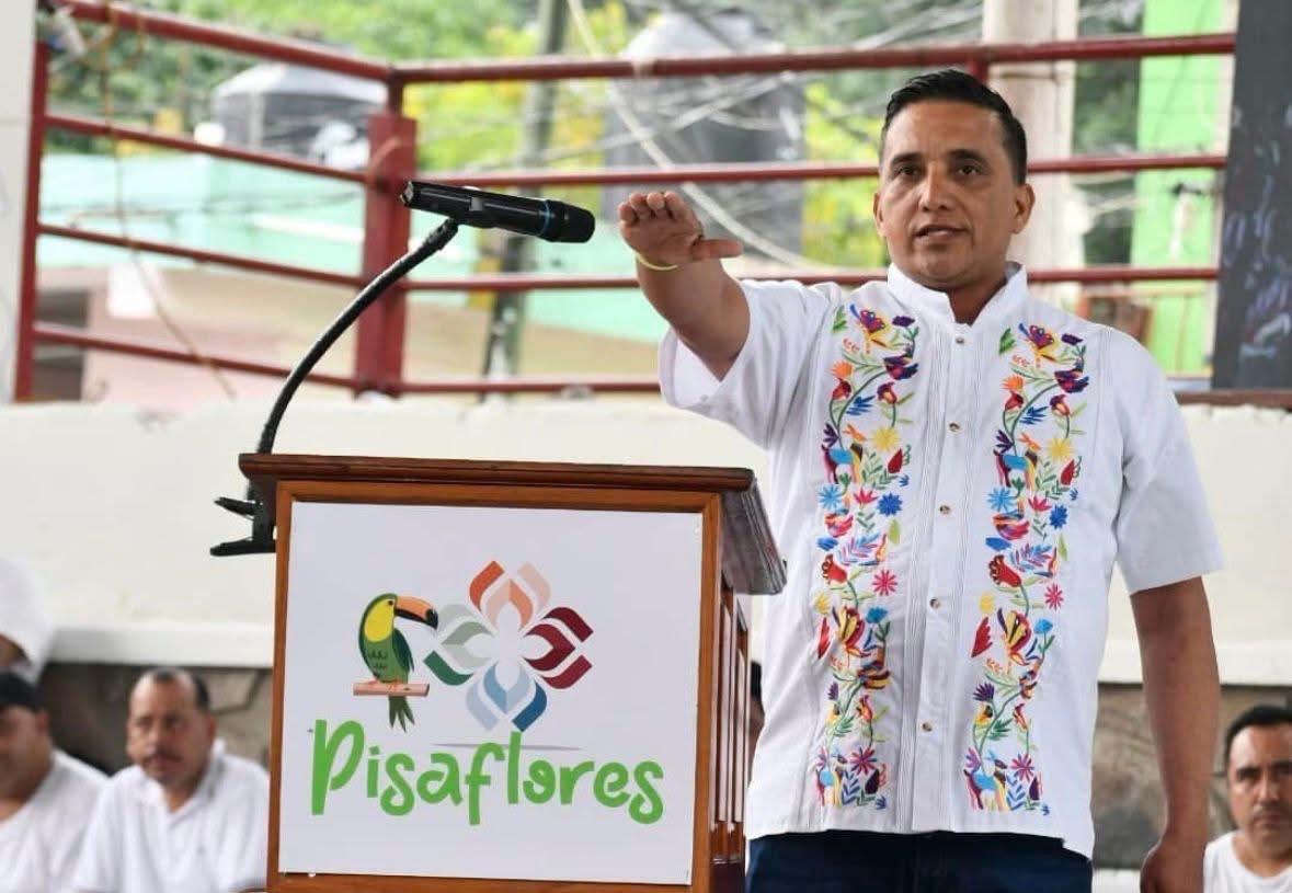 Miguel Bahena, alcalde de Pisaflores, Hidalgo