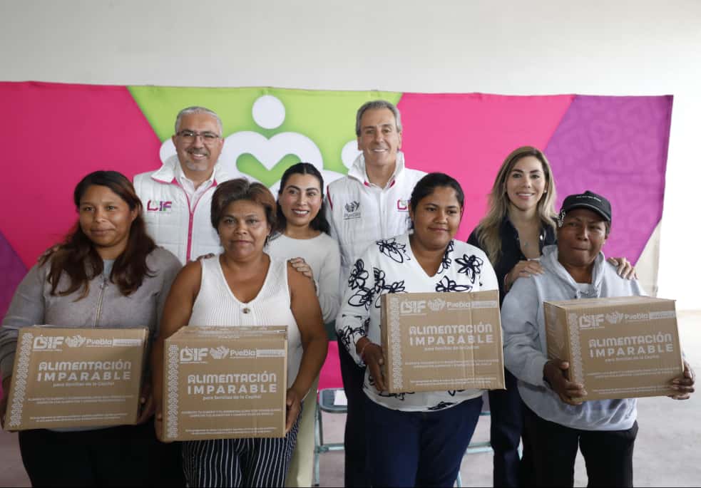 Entrega Pepe Chedraui a través del SMDIF más de mil despensas en La Guadalupana
