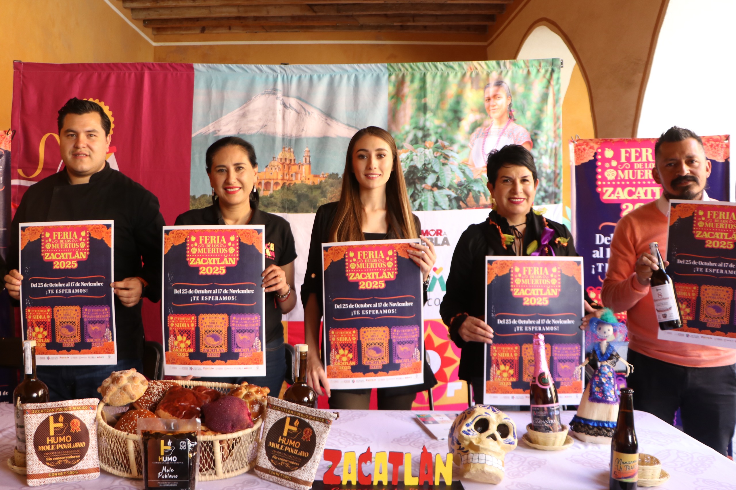 Zacatlán invita a vivir la magia de la Feria de los Muertos 2025