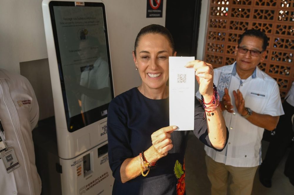 sheinbaum-inauguracion-estaciones-linea-k-tren-interoceanico-chiapas