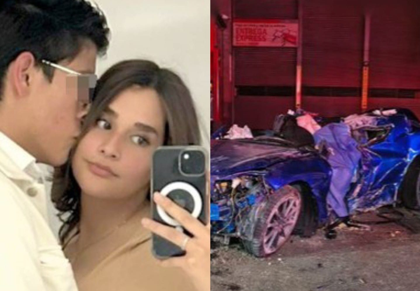 Paulina, accidente en Vía Atlixcáyotl