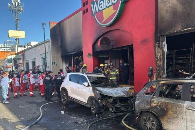 Incendio en Waldo's, Hermosillo