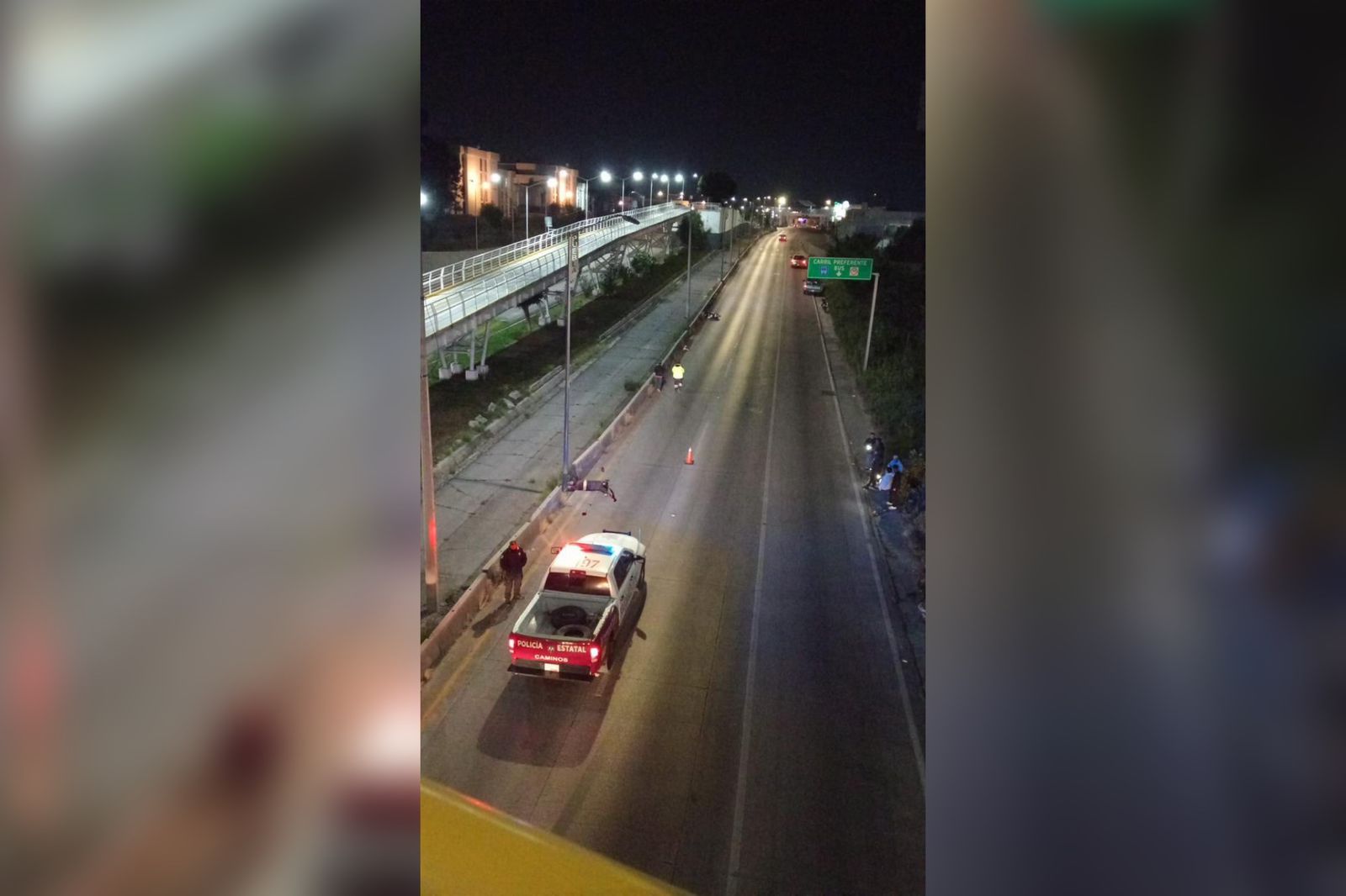 Exceso de velocidad provoca muerte de motociclista en Periférico Ecológico