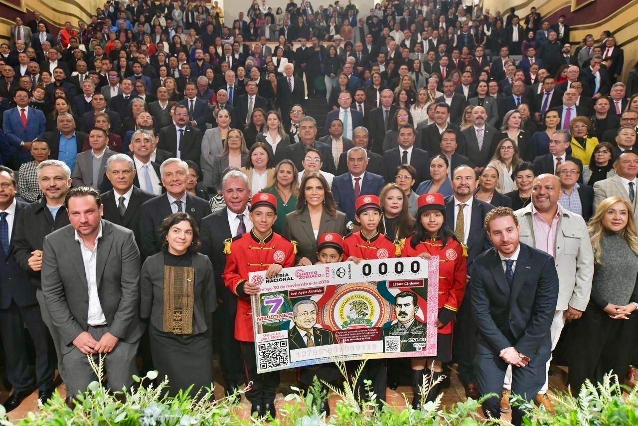 Billete de Lotería Nacional celebra el 87 Aniversario de la creación de la Federación de Sindicatos de Trabajadores al Servicio del Estado