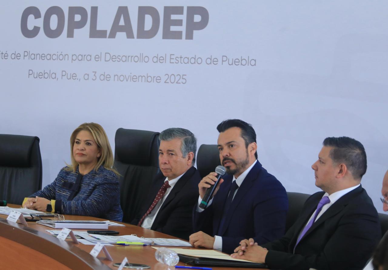 Copladep aprueba programas 2024–2030 para fortalecer el desarrollo de Puebla