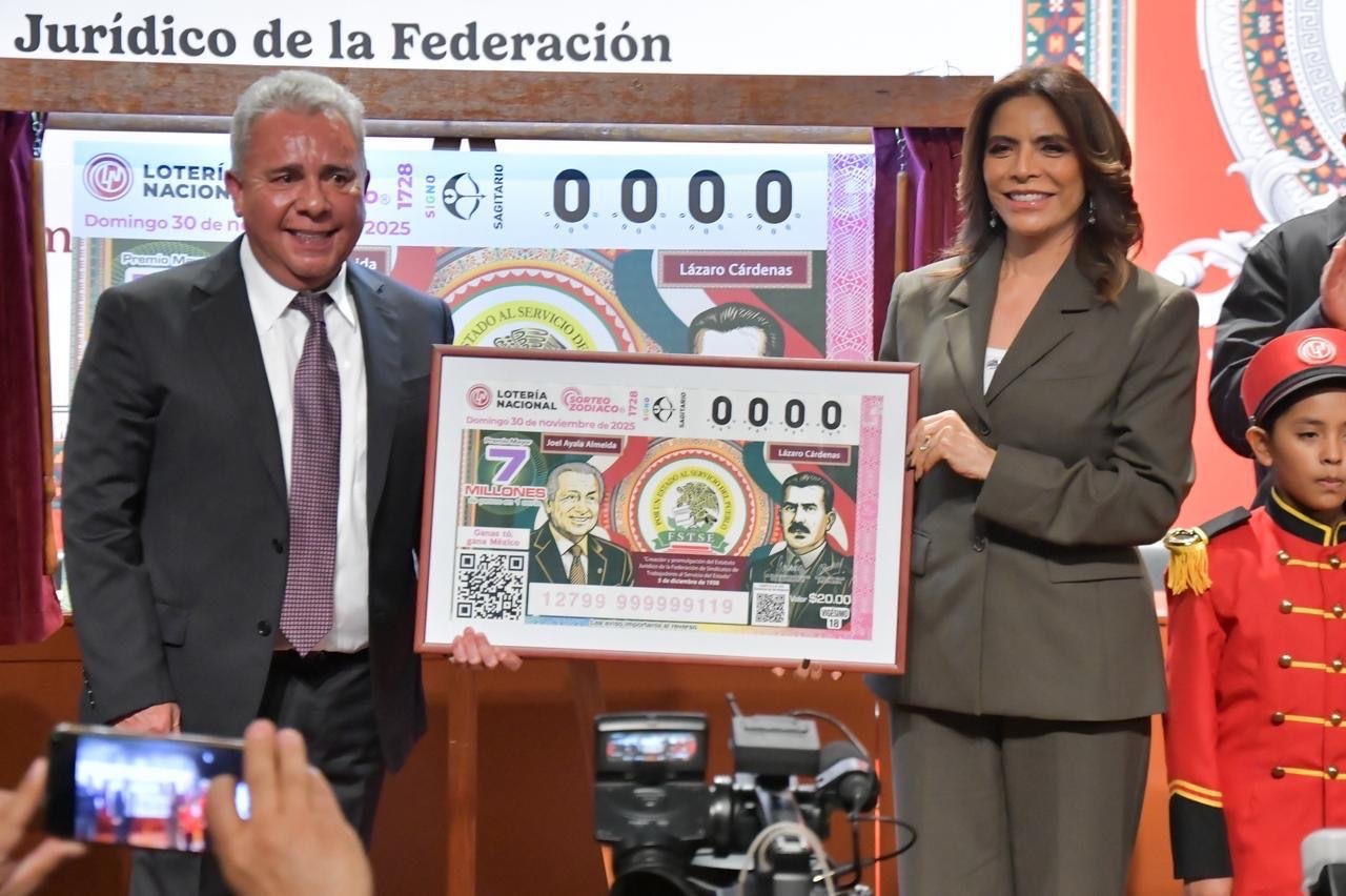 Billete de Lotería Nacional celebra el 87 Aniversario de la creación de la Federación de Sindicatos de Trabajadores al Servicio del Estado