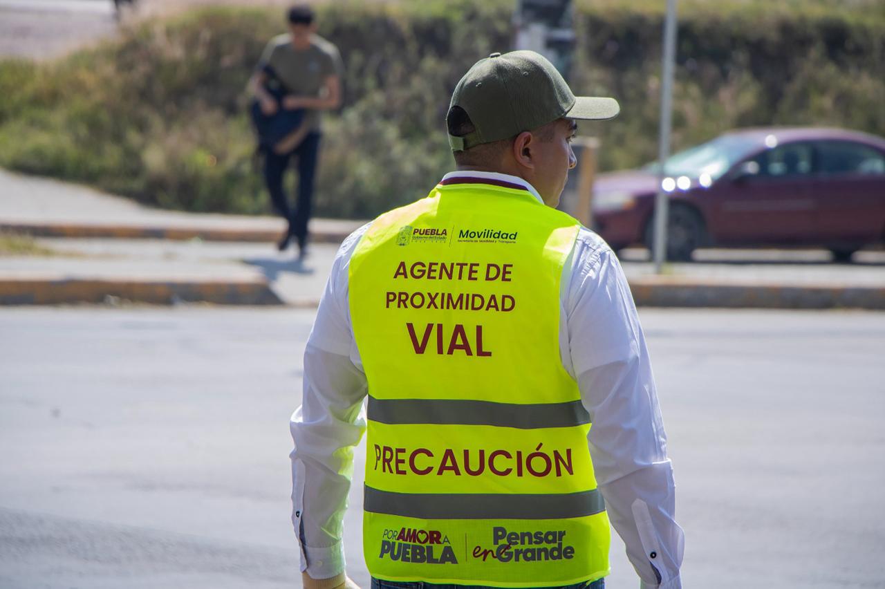 Puebla implementa agentes de Proximidad Vial para una movilidad más segura