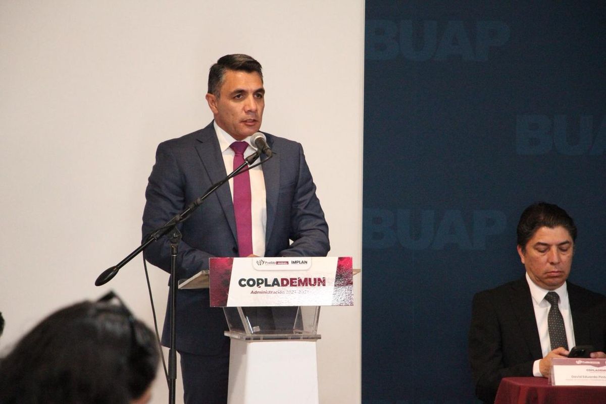 Félix Pallares Miranda, secretario de Seguridad Ciudadana del Ayuntamiento de Puebla. Foto: Especial