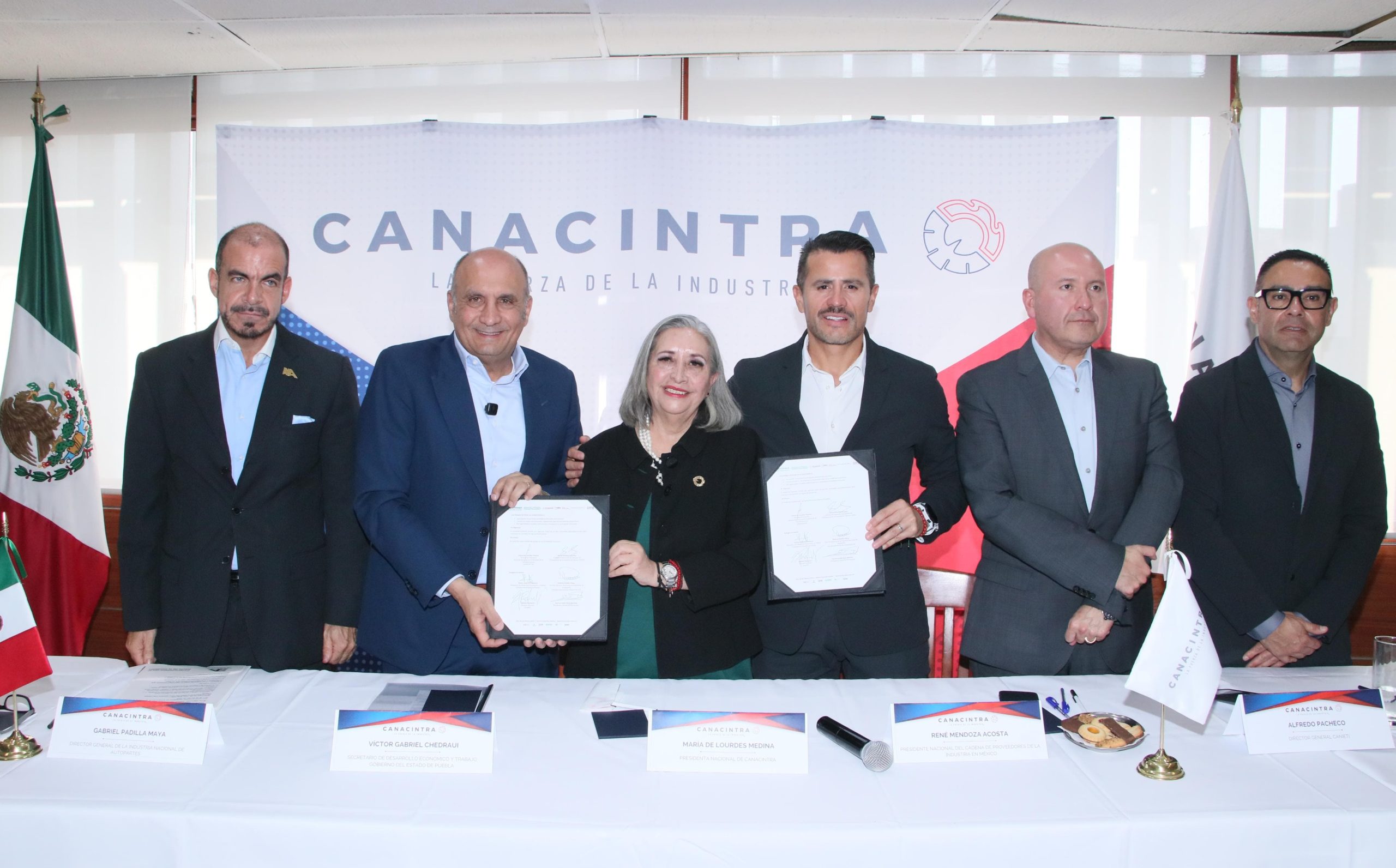 Canacintra respalda a Puebla como polo nacional de desarrollo industrial