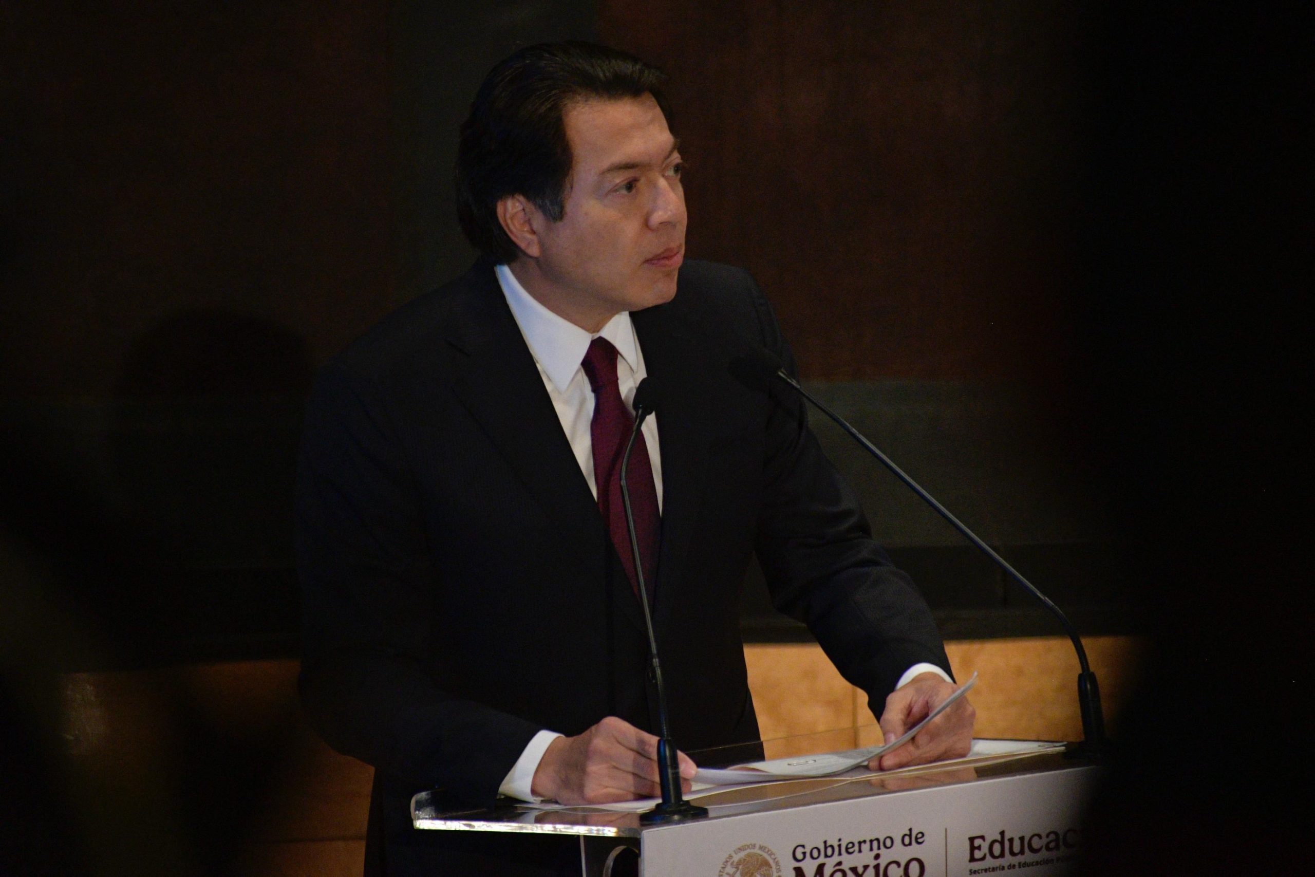 Mario Delgado Carrillo, secretario de SEP federal