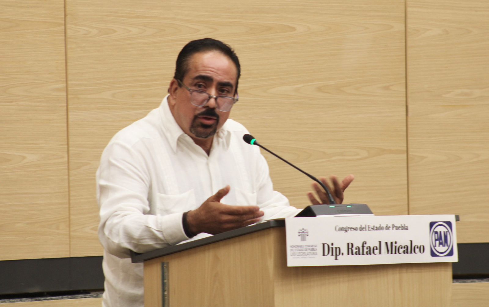 Ante la situación de violencia en el estado, el GLPAN solicita la comparecencia del Secretario de Seguridad Pública de Puebla