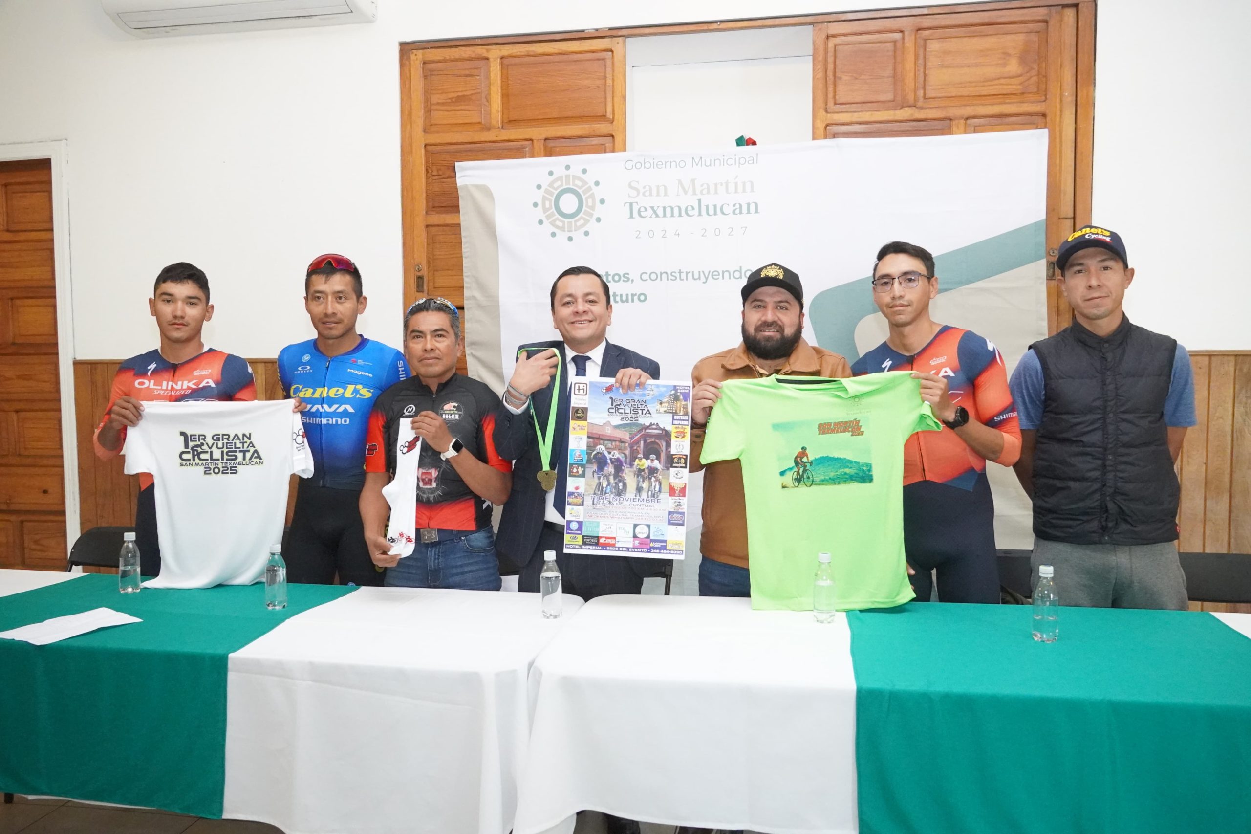 Texmelucan anuncia la 1ª Gran Vuelta Ciclista 2025 con corredores internacionales
