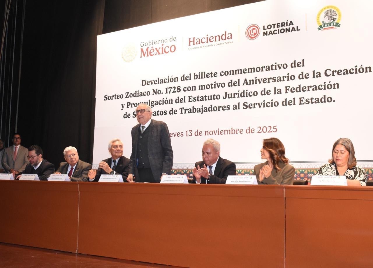 Billete de Lotería Nacional celebra el 87 Aniversario de la creación de la Federación de Sindicatos de Trabajadores al Servicio del Estado