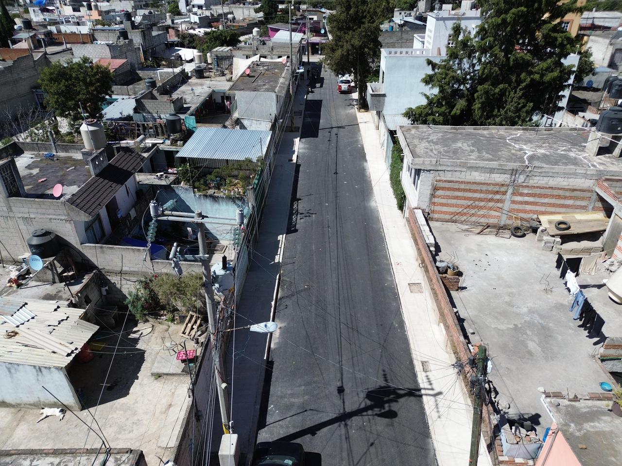 Supervisa Ayuntamiento de Puebla conclusión de obra en la colonia San José Los Cerritos