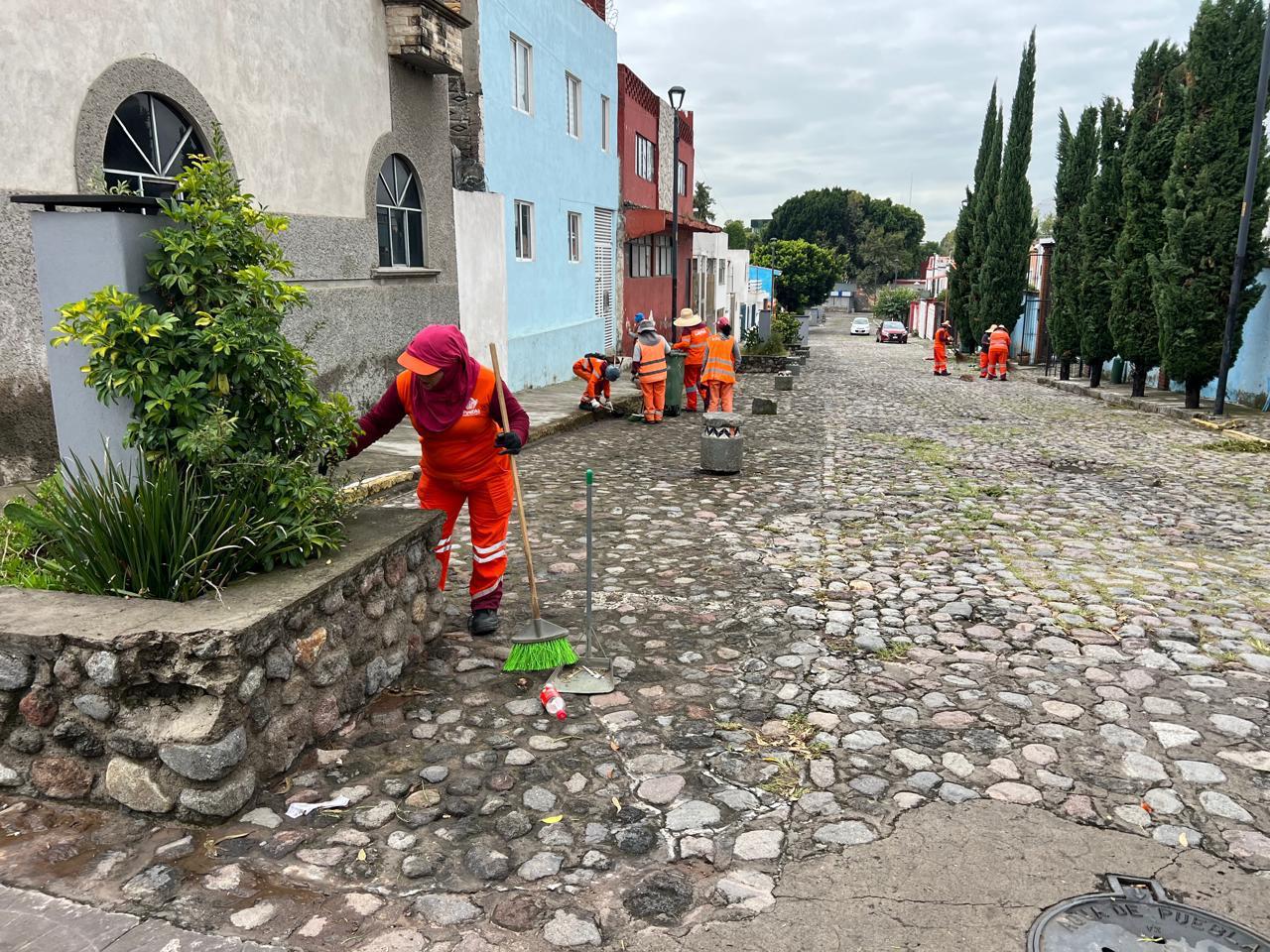Refuerza Ayuntamiento de Puebla programa “Limpiando bien y a la primera