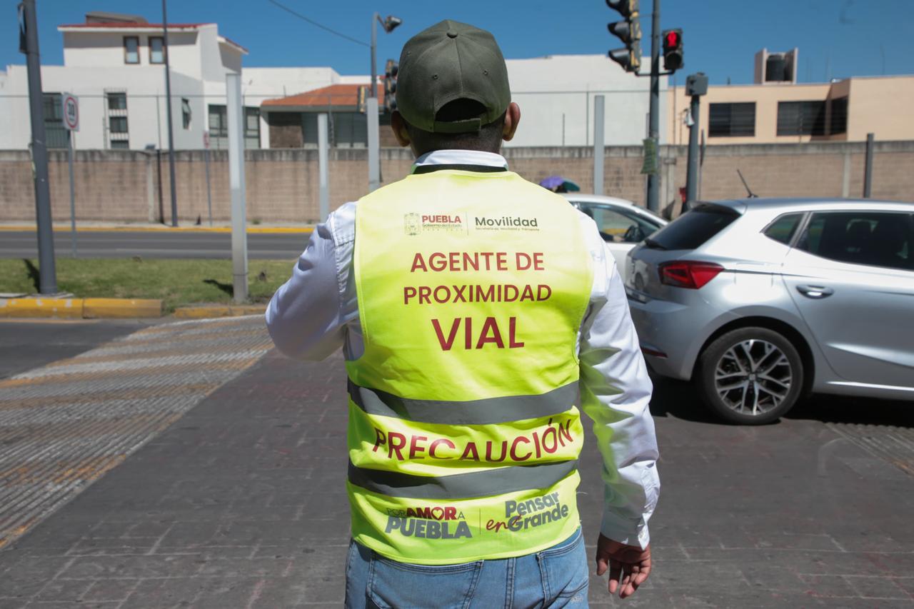 Puebla implementa agentes de Proximidad Vial para una movilidad más segura