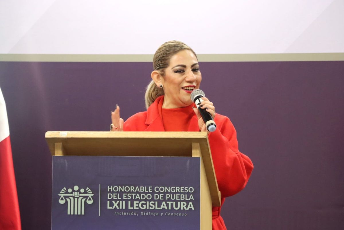 Minerva García Chávez, titular del Voluntariado del Congreso del estado de Puebla. Foto: Especial