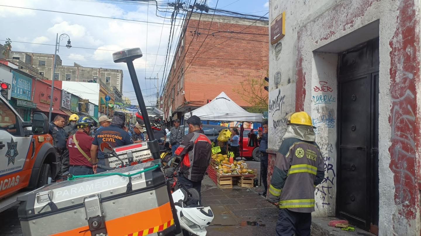 Explosión de pirotecnia Centro Histórico de Puebla