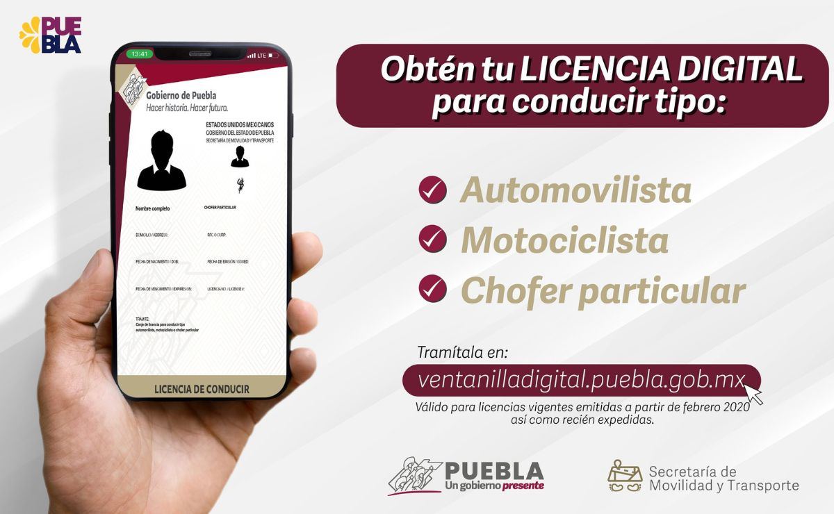 Licencia digital de conducir