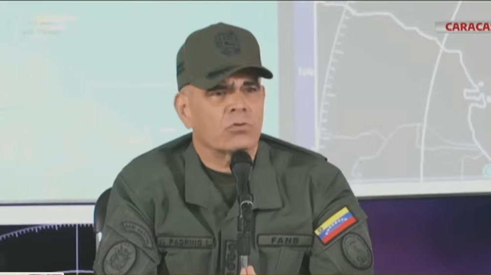 Vladimir Padrino, vicepresidente sectorial de Defensa y Soberanía,