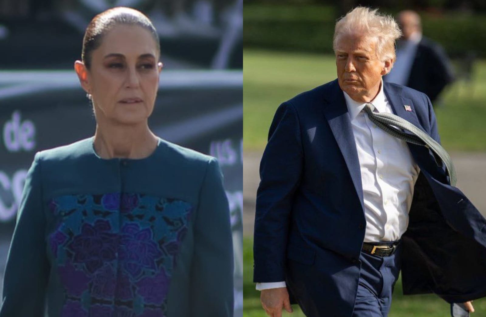 Sheinbaum y Trump