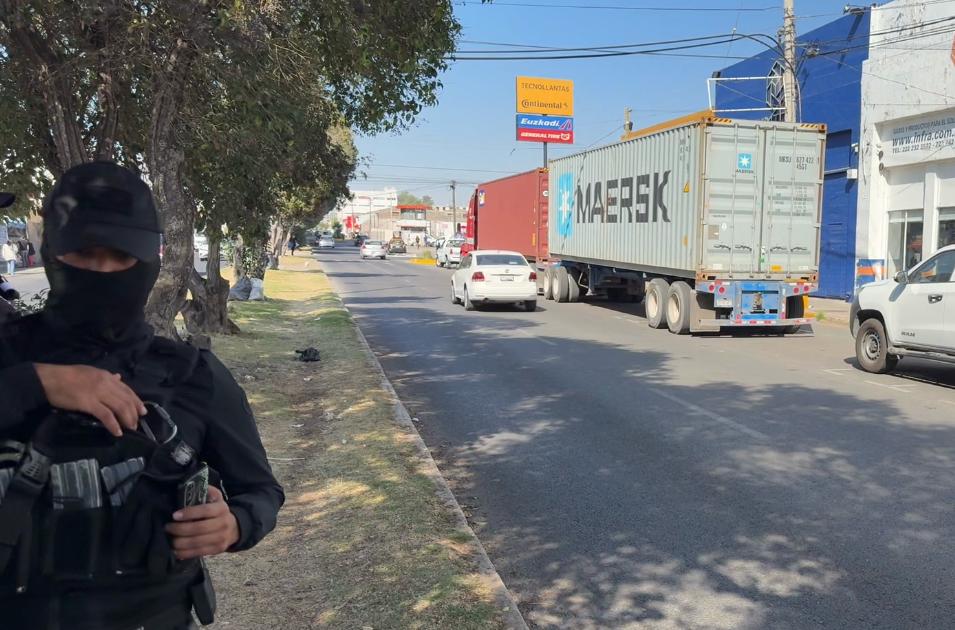 Intento de robo de tractocamión