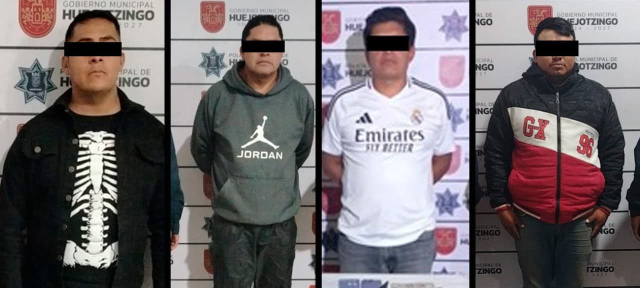 Policía de Huejotzingo refuerza operativos y logra múltiples detenciones en noviembre