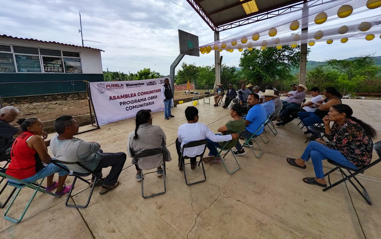 Obra Comunitaria impulsa rehabilitación de escuelas y fortalece la educación en Puebla: Laura Artemisa García