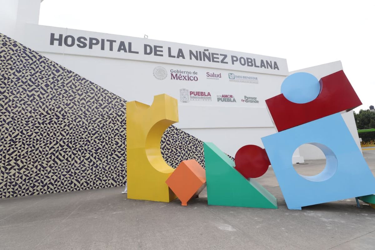 Hospital de la Niñez Poblana. Foto: Especial