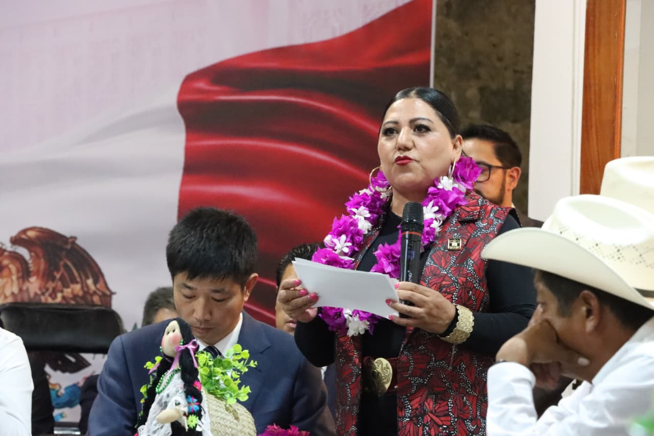 Araceli Celestino Rosas, diputada local de Puebla por el Partido del Trabajo. Foto: Especial