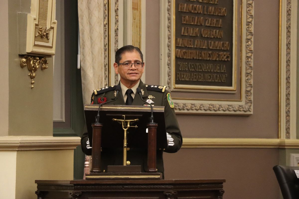 Héctor Francisco Morán González, jefe de Estado Mayor de la Sexta Región Militar. Foto: Especial