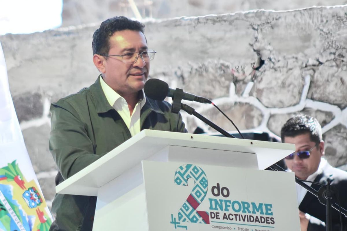 Pável Gaspar Ramírez, presidente del Congreso del estado de Puebla. Foto: Especial
