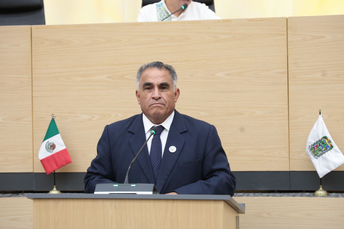 Elpidio Díaz Escobar, diputado local de Puebla por el partido Fuerza por México. Foto: Especial
