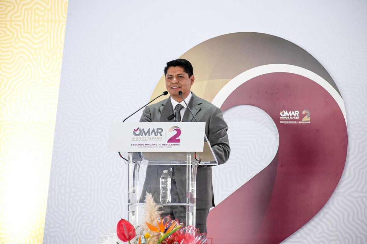 Omar Muñoz Alfaro, presidente municipal de Cuautlancingo. Foto: Especial