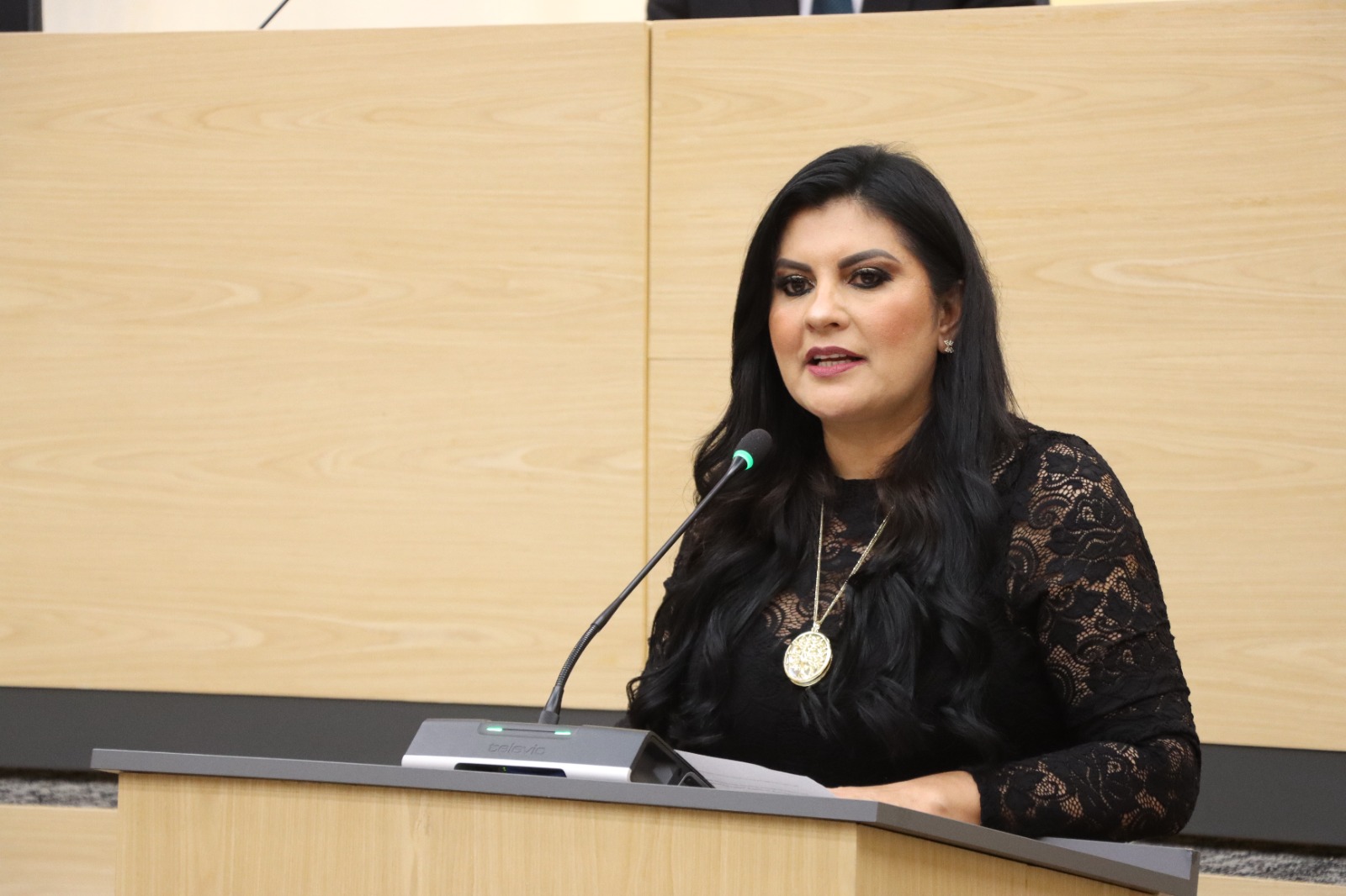 Delfina Pozos Vergara, diputada local de Puebla por el PRI. Foto: Especial