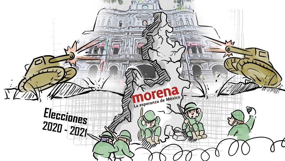 Guerra y caos en Puebla (por la calentura electoral)