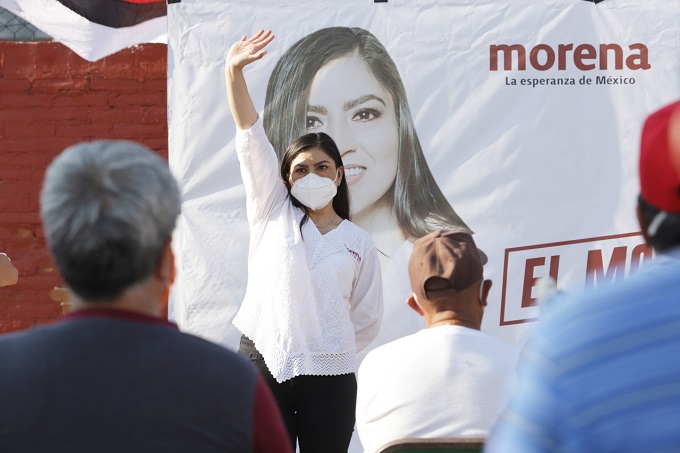 ¿En serio Morena le lleva 20 puntos al PAN como dice Claudia Rivera?