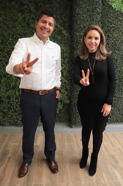 Eduardo Rivera y Paola Angón, ahora sí habrá trabajo metropolitano