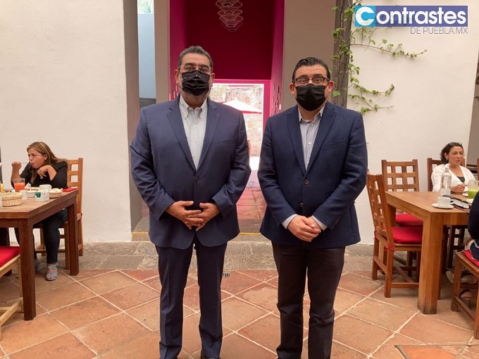 Eduardo Alcántara, Sergio Salomón y Jorge Estefan, la nueva clase política