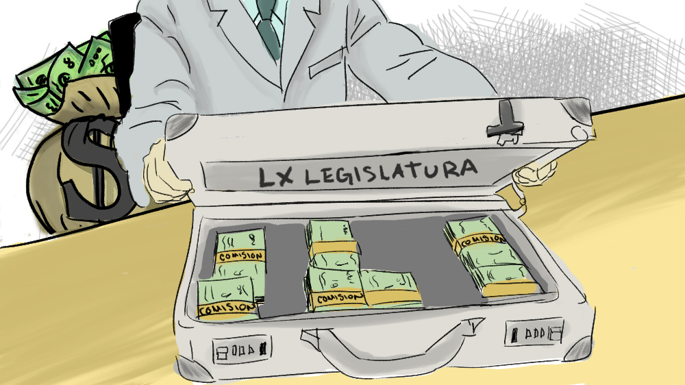 El botín de las comisiones en la LXI Legislatura