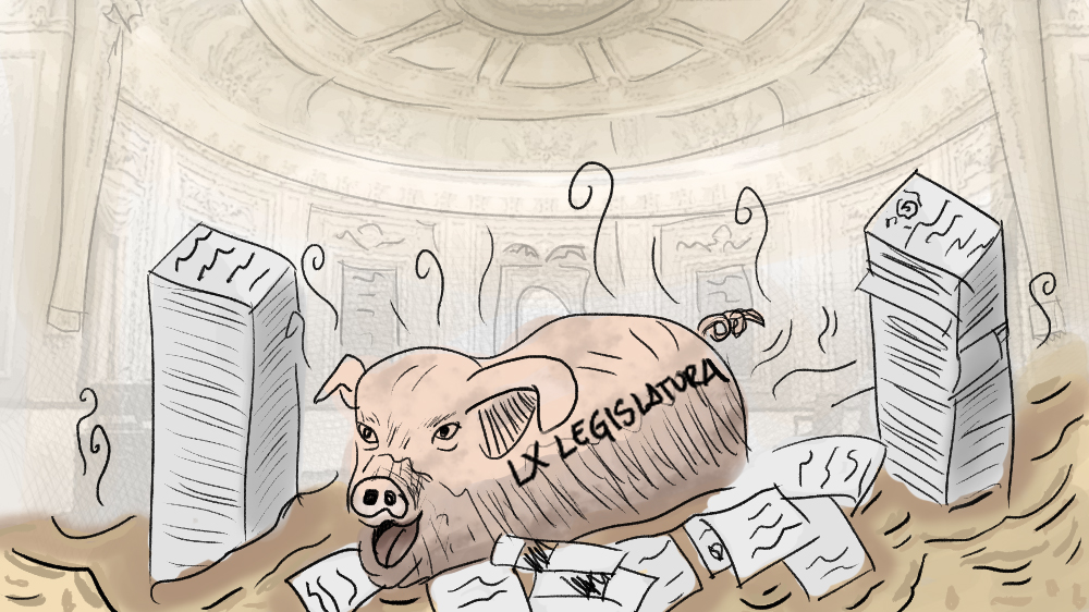 Limpia en el Congreso por cochinero administrativo