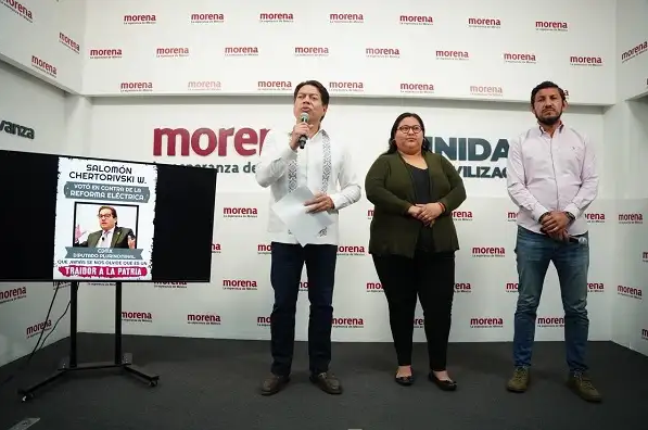 Morena incita a la violencia contra legisladores opositores