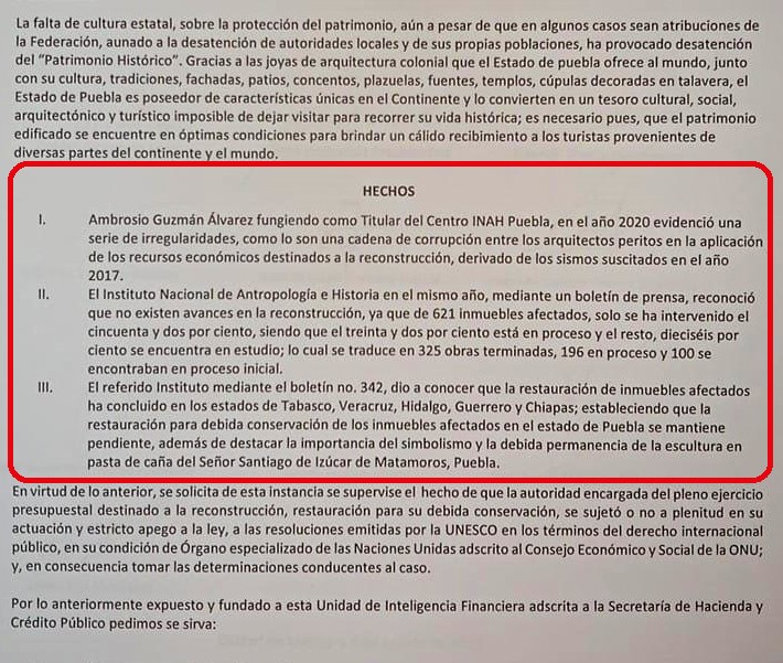 Dónde están los millones de pesos destinados a la rehabilitación de inmuebles dañados por el sismo del 2017