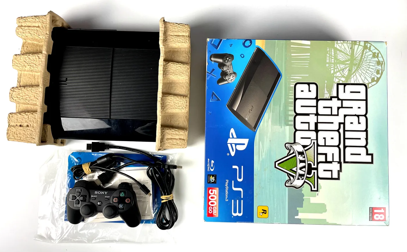 Konsola PlayStation 3 500GB CECH-4004C GTA V Pack Komplet