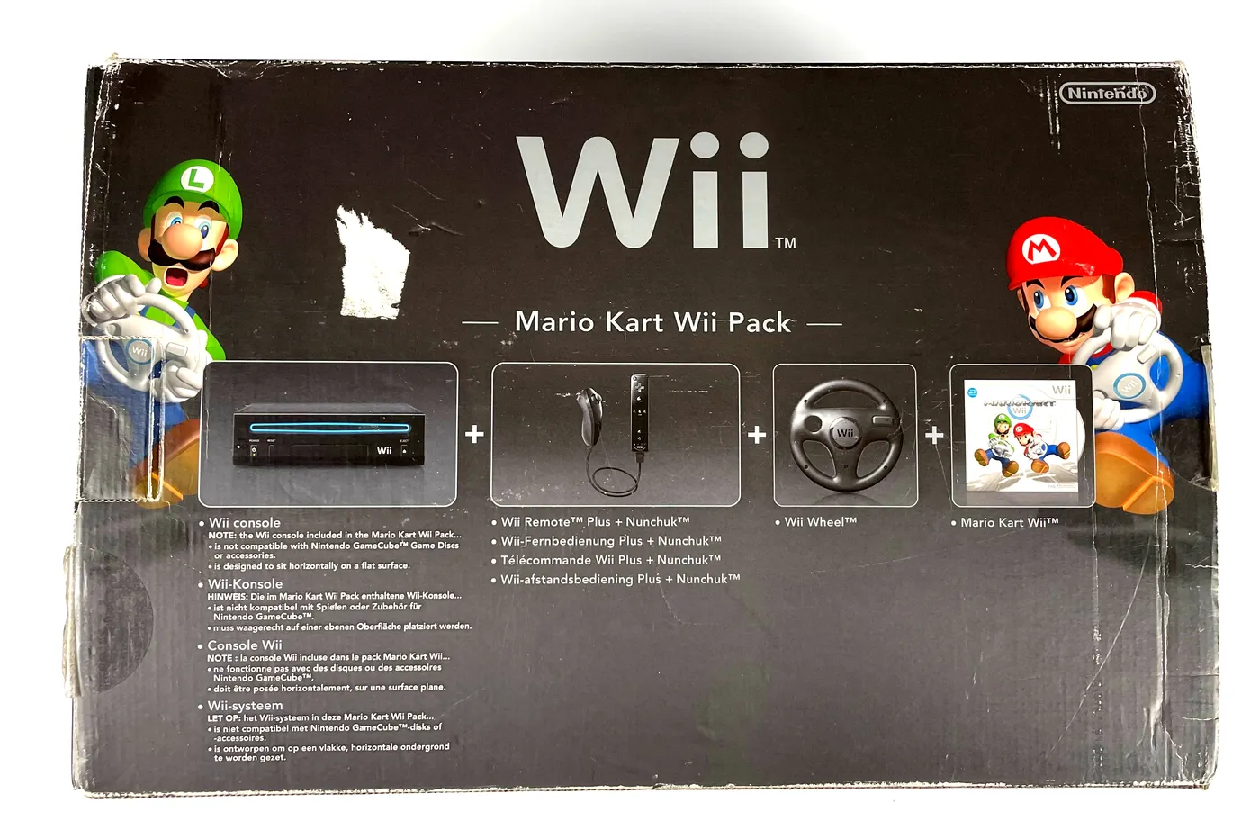 Nintendo Wii Mario Kart Pack Console RVL-101 Complete