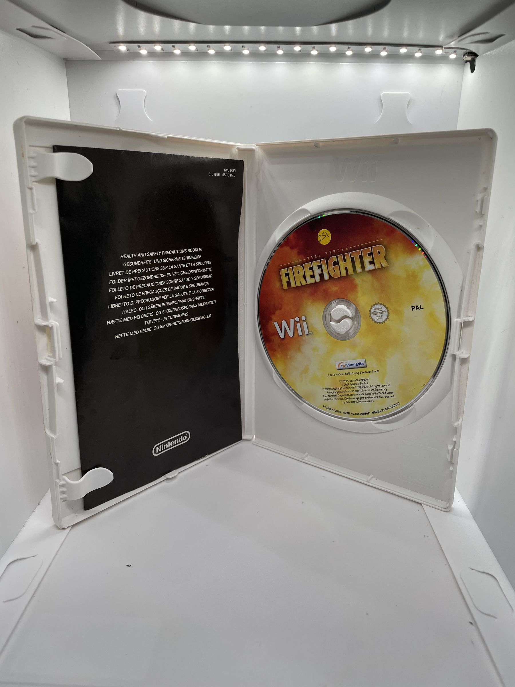 Real Heroes Firefighter Nintendo Wii
